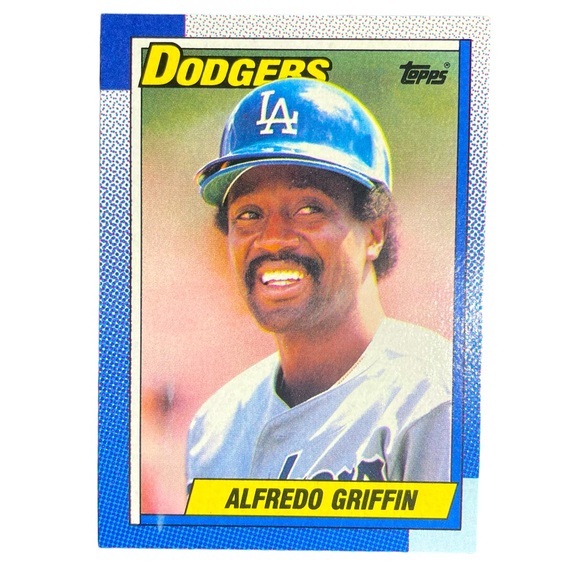 New Balance Other - 1990 alfredo griffin los angeles dodgers topps baseball card # 643